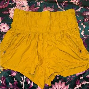 Free People Movement The Way Home High Waisted Shorts size small
